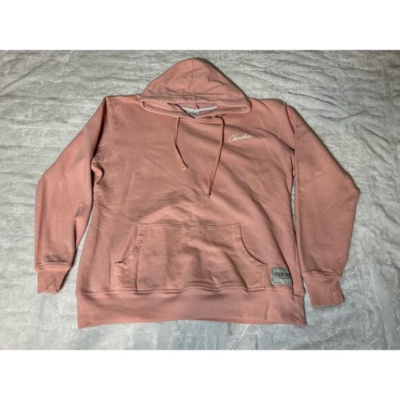 Cherokee Pink Pullover Hoodie Jacket Women Size XL USED - Picture 5 of 8